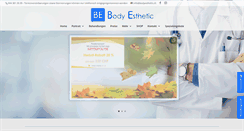 Desktop Screenshot of bodyesthetic.ch